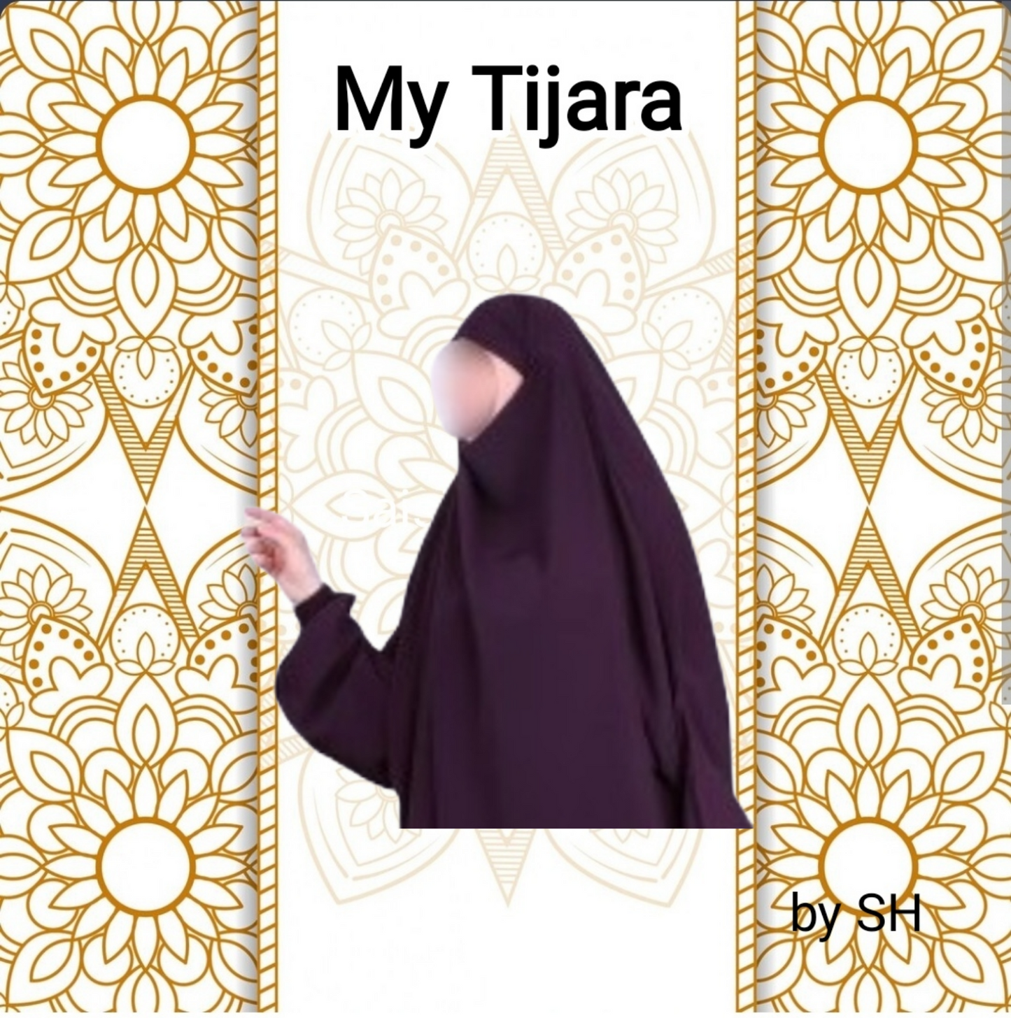 Coffret prière islam mère fille prière jilbab enfant et adulte tapis de prière musc tesnime tasbih