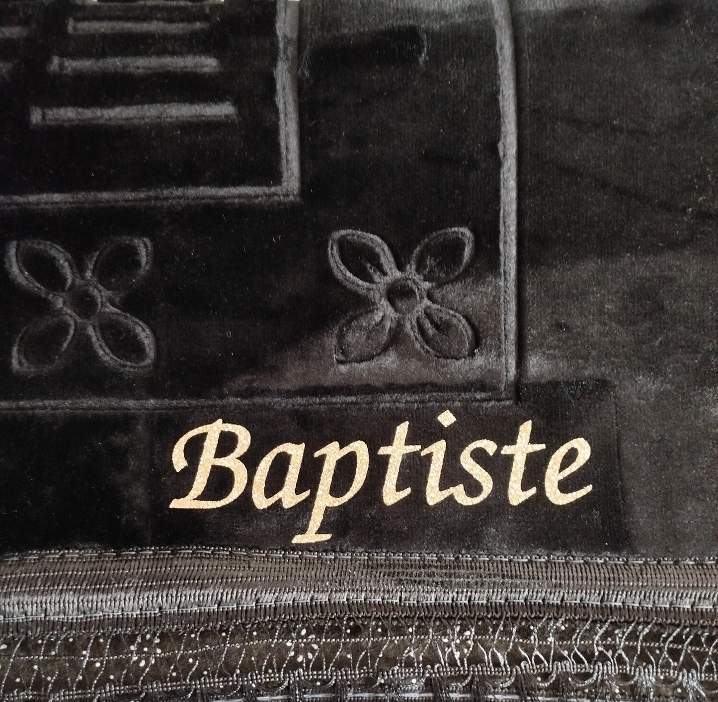 Coffret prière complet, tapis de prière personnalisable, qamis, Coran citadelle du musulman tasbih
