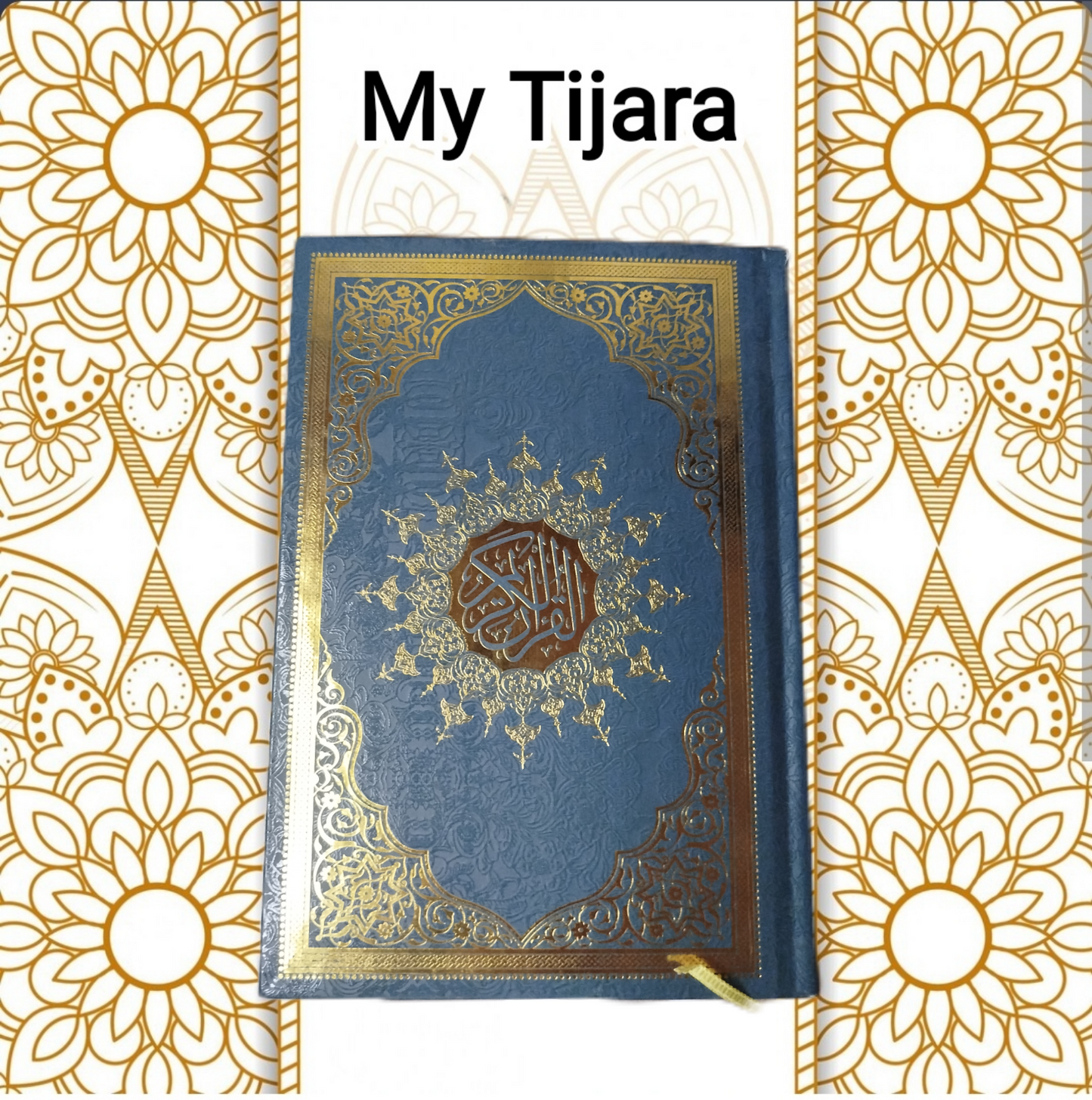 Coffret prière complet prière homme musulman, qamis manches longues col Coran tapis de prière citadelle du musulmans tasbih musc blanc
