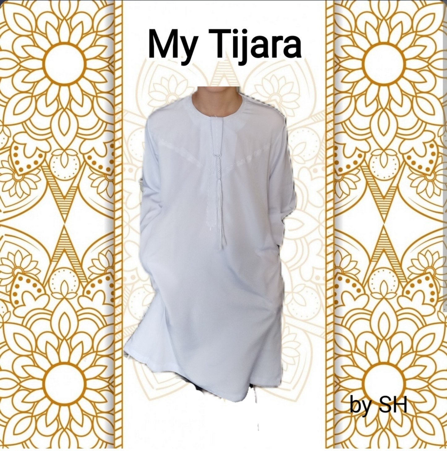 Coffret prière personnalisé islam ramadan garçon essentiel qamis manches longues