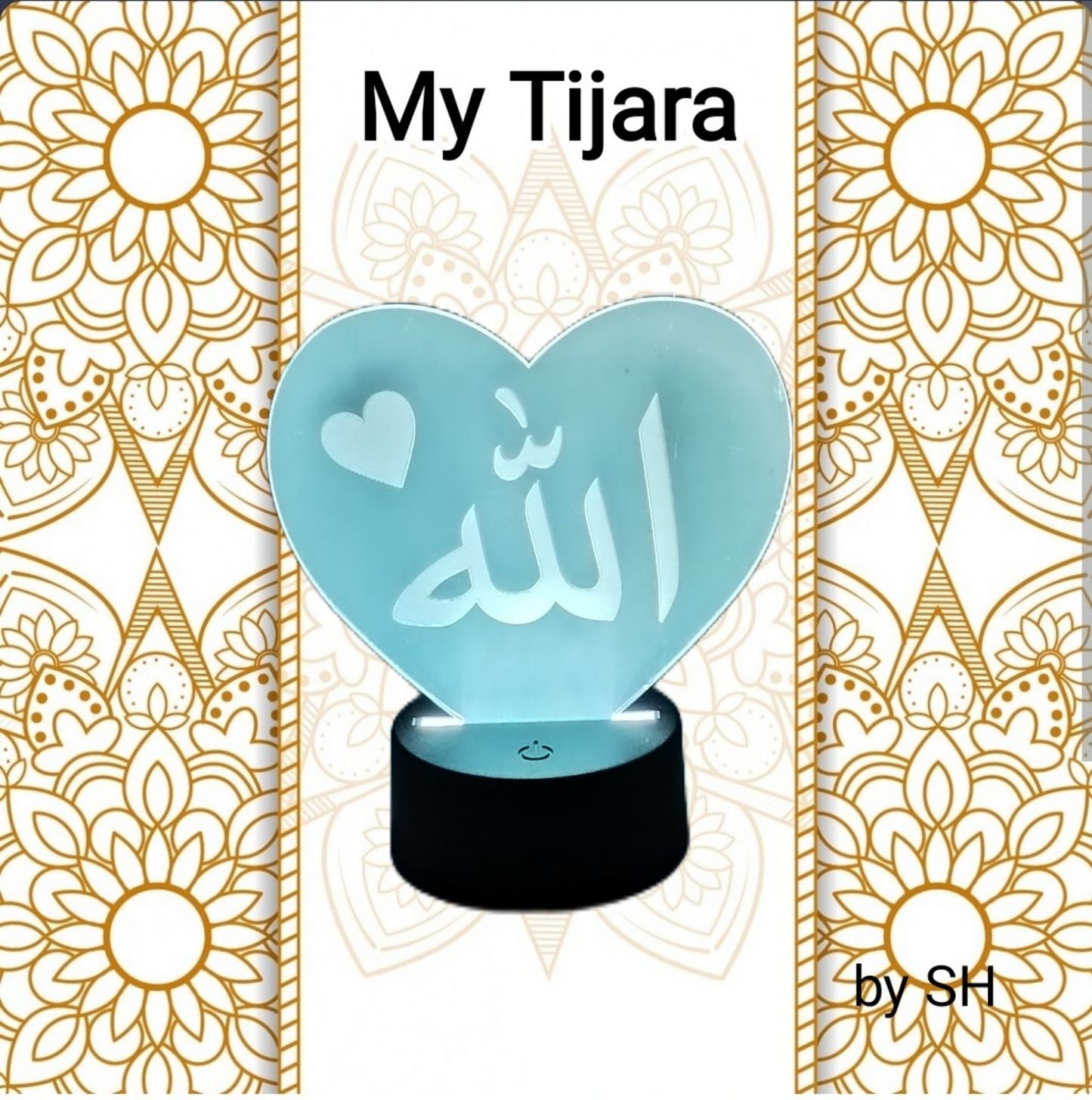 Islamique décoration veilleuse tactile Islam aid ramadan