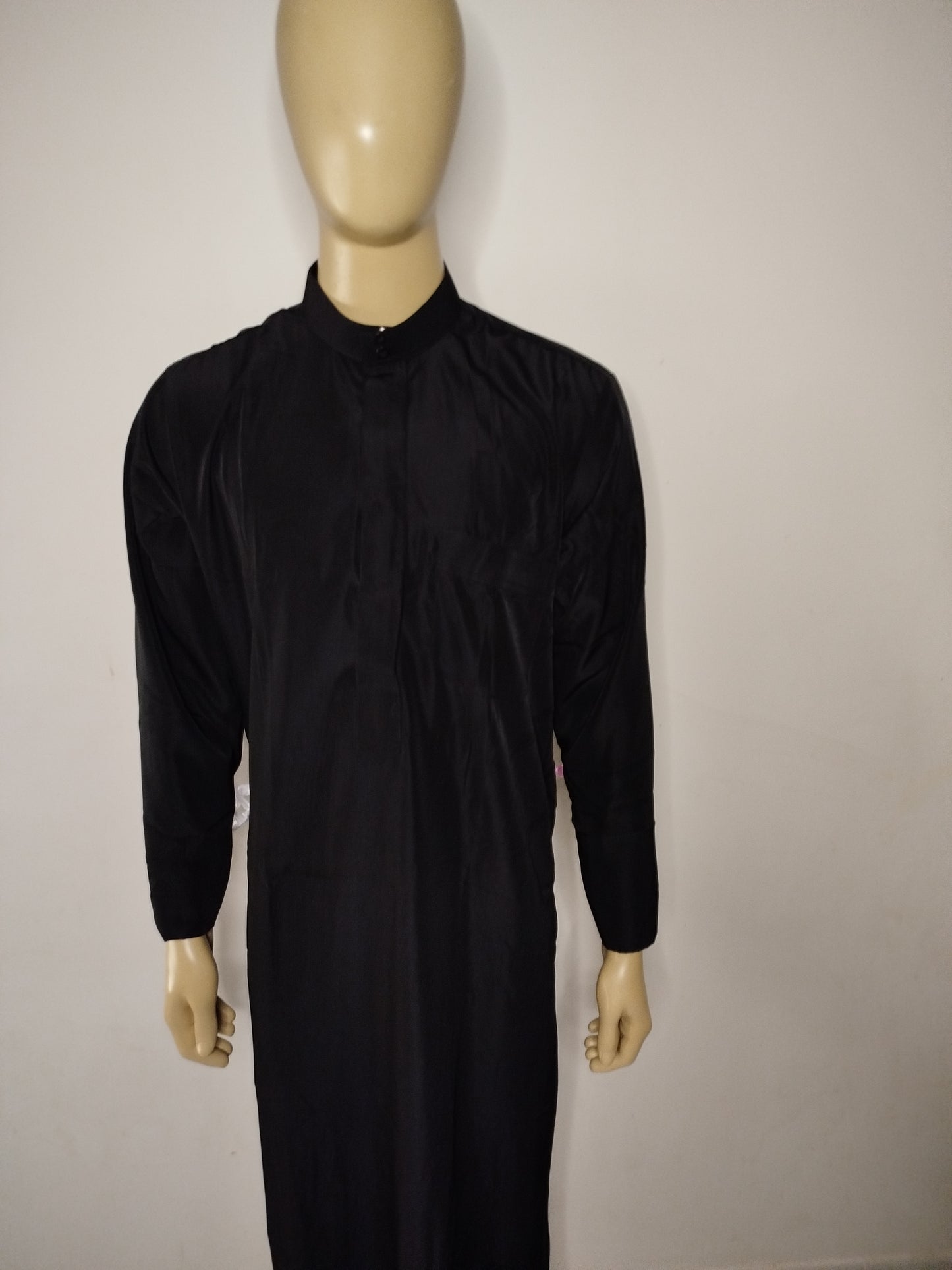 Qamis manche longue noir