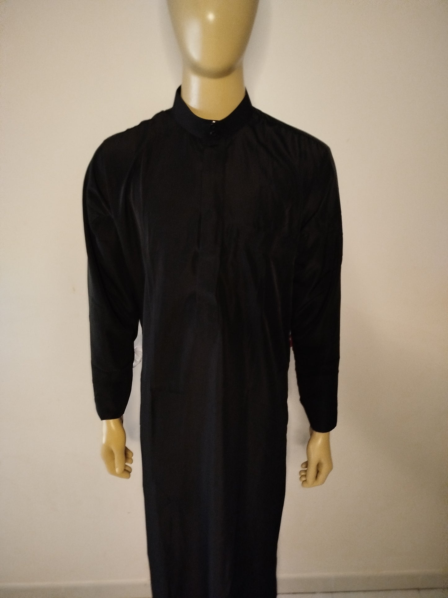 Qamis manche longue noir