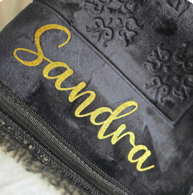 Tapis de prière personnalisé coffret prière.